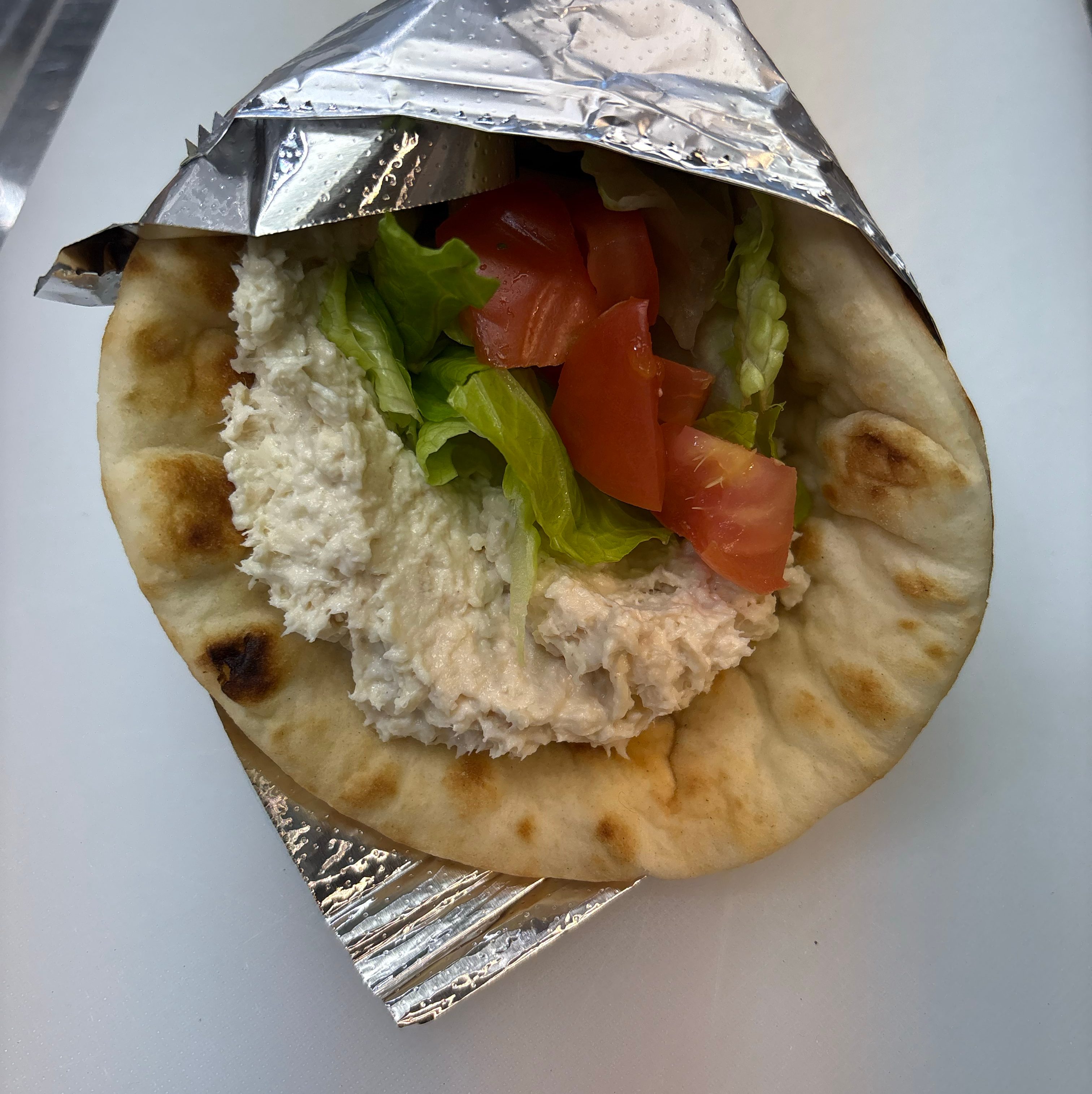 Chicken Salad Pita.