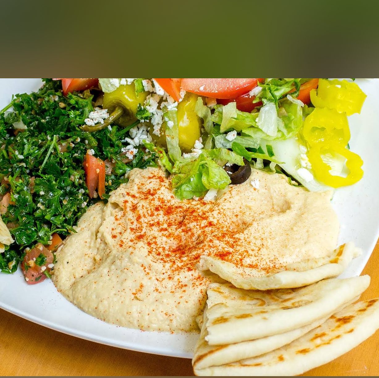 Hummus Platter.