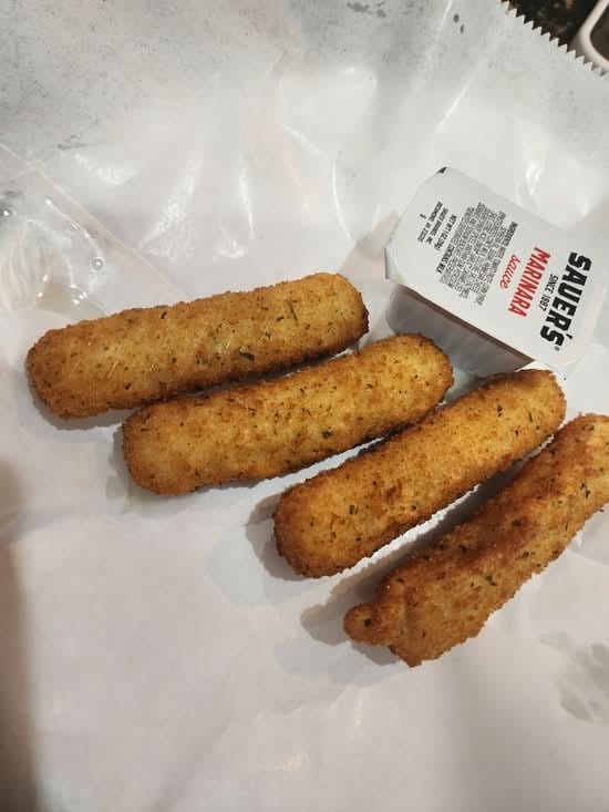 Mozzarella Sticks.