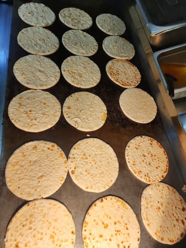 Grilled Pita Bread.